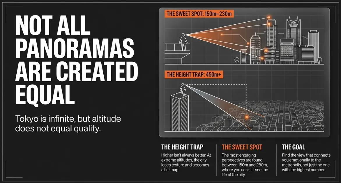 Tokyo tower main deck view shiba park skyline