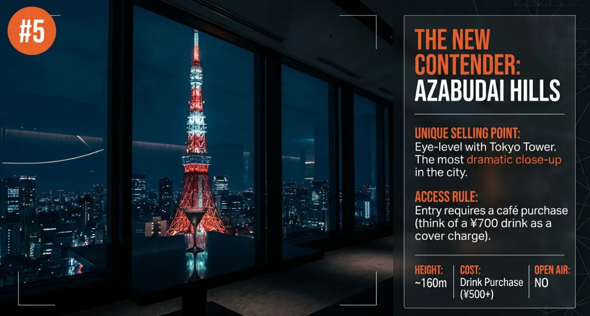 Caretta shiodome sky view free night view tokyo