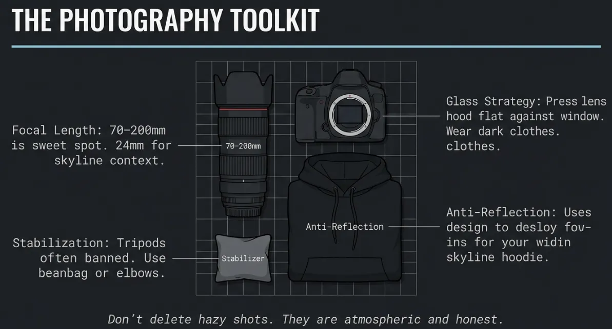Photography toolkit shooting mt fuji from tokyo observation decks lens settings tips