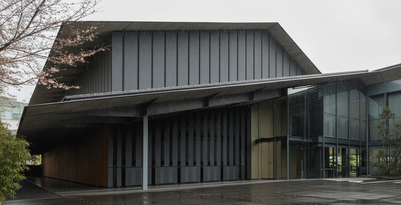 Nezu Museum bamboo-lined approach designed by Kengo Kuma