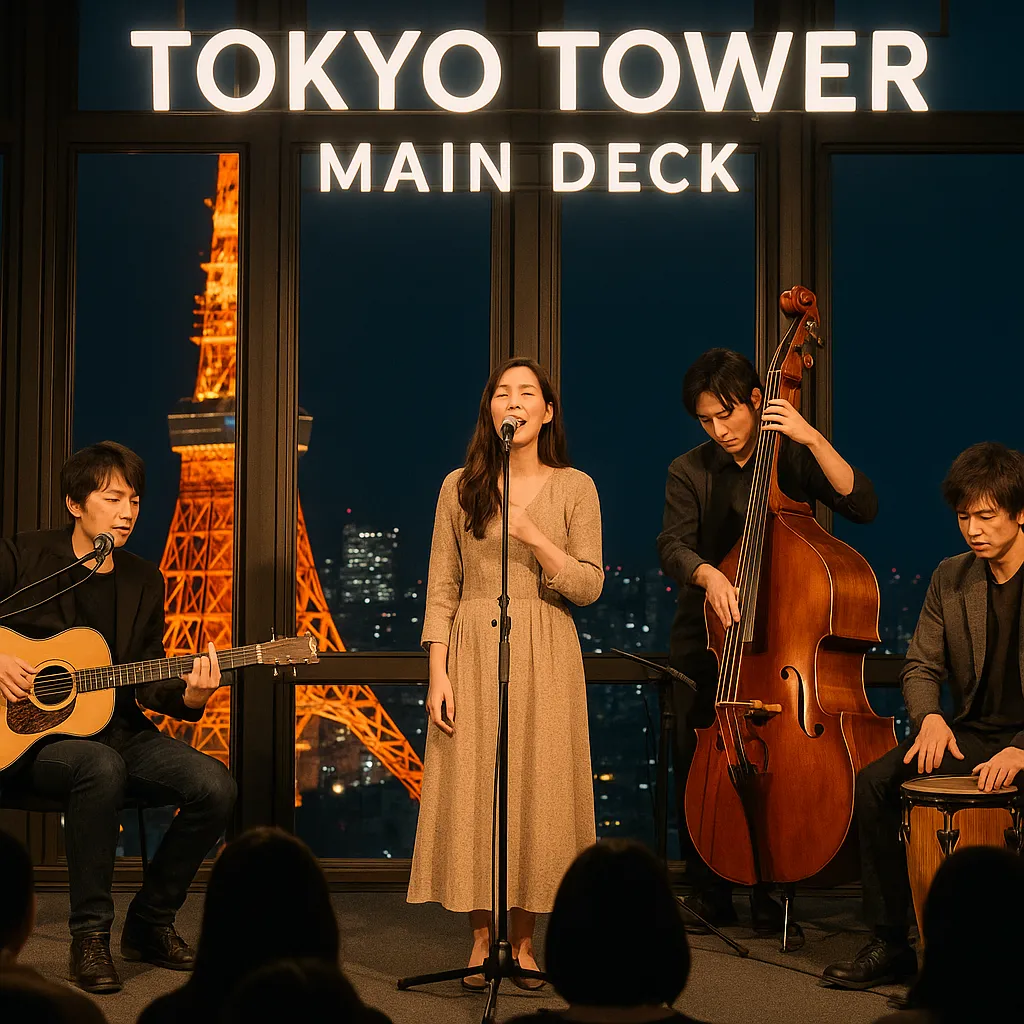 Live music at Tokyo Tower